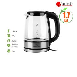 Ấm siêu tốc 1.7 lít Smartcook ICS-3859, 1850W