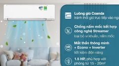 Điều hòa Daikin Inverter KZ35VVMV (1 chiều / 11900 BTU / WiFi) - Hàng Chính Hãng
