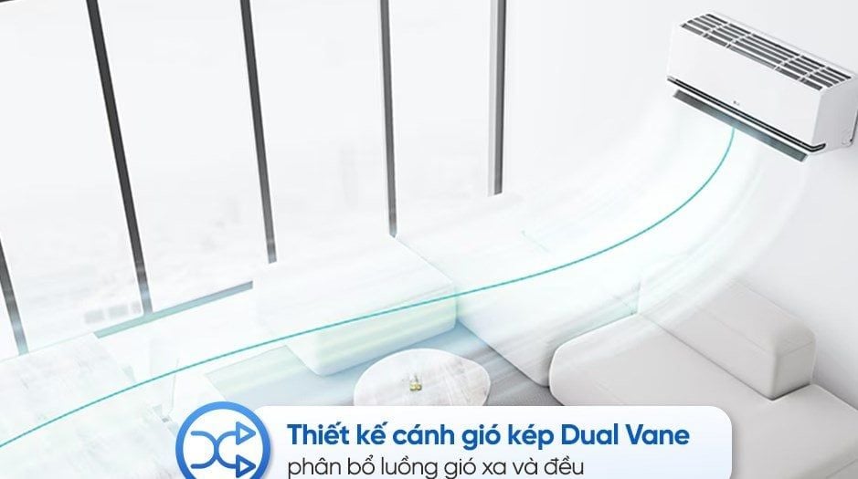 Điều hòa LG Inverter IDC12M2 (1.5HP / 12.300 BTU / Wi-Fi) - Hàng Chính Hãng