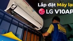 Điều hòa LG Inverter 1 HP V10API1 (9000 BTU / 1 chiều / R32 / Wi-Fi ThinQ) - Hàng Chính Hãng