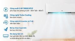 Điều hòa TCL Breeze In TBI-18CSD/TPHI 2025 (2HP / 17400BTU/h / Inverter) - Hàng Chính Hãng
