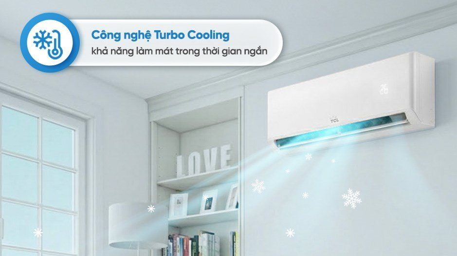 Điều hòa TCL Breeze In TBI-18CSD/TPHI 2025 (2HP / 17400BTU/h / Inverter) - Hàng Chính Hãng