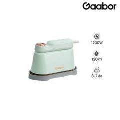 Bàn là hơi nước du lịch Gaabor HM-M01A, 1200W, 120ml, có thể gấp gọn, 0.75x12.1x17.3 cm