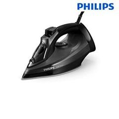 Bàn là hơi nước Philips DST5040/80, 2600W, 4 chế độ, SteamGlide Plus chống dính, 320ml, Đen