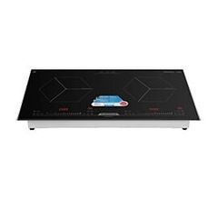 Bếp từ đôi Daikiosan DB201, 5000W, mặt kính Kanger vát 2 cạnh và bo viền kim loại, 9 mức điều chỉnh, 680x390 mm