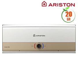 Bình nước nóng Ariston 20L SLIM3 20 RS MT VN , 2 đèn, 2500W, thanh đốt thế hệ mới ,công nghệ Ion Bạc diệt khuẩn, bình ngang ( Model 2024 )