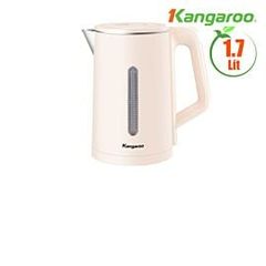 Bình siêu tốc Kangaroo 1.7L KGWK17P1G, 1500W, đế xoay 360 độ Leifan