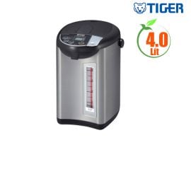 Bình thủy điện Tiger PDU-A40, 4.0L, 928W, 4 mức nhiệt độ ( 98˚C, 90˚C,80˚C,70˚C), khóa tự động, chống rò rỉ, chống tràn