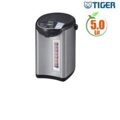Bình thủy điện Tiger PDU-A50, 5.0L, 928W, 4 mức nhiệt độ ( 98˚C, 90˚C,80˚C,70˚C), khóa tự động, chống rò rỉ, chống tràn
