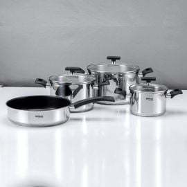 Bộ nồi inox Wilford 4 món WF4430, 16-20-24cm, chảo 26cm