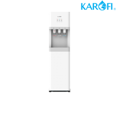 Cây nước nóng lạnh hút bình Karofi HCV208, 3 vòi - 3 chức năng nóng lạnh nguội, 01 lõi diệt khuẩn Nano Silver, block
