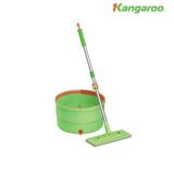 Chổi lau nhà Kangaroo KG35SM, Đầu xoay 360º, 3.5L, 130 cm