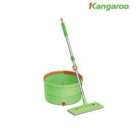 Chổi lau nhà Kangaroo KG35SM, Đầu xoay 360º, 3.5L, 130 cm