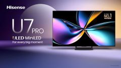 TV Hisense 65-inch ULED Mini-LED Pro 4K 65U7Q 165Hz - Vidaa 9.0, Quantum Dot, Dolby Vision-Atmos, IMAX, 4K Upscaling, Filmmaker Mode, Ambient Light Sensing, Anti-reflection, VRR, HDR Game mode, HDR 10+, giọng nói rảnh tay, Loa Davialet 2*10W + 20W...