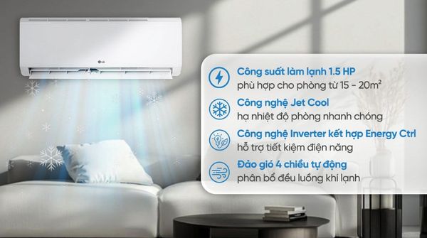 Dàn nóng Điều hòa LG Inverter IFC18M1U (2HP / 18000 BTU / 2026) - Hàng Chính Hãng