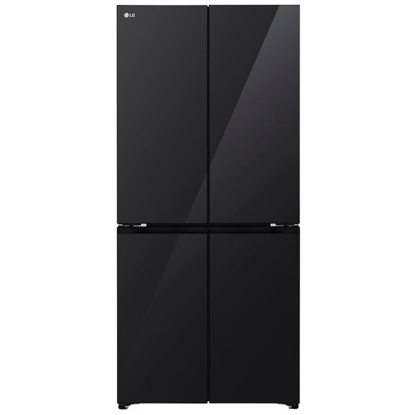 Tủ lạnh 4 cánh LG 580L French Door F56BG thiết kế âm tường (inverter , Linear Cooling & Door Cooling, Hygiene Fresh+ khử mùi diệt khuẩn, kết nối thông minh LG ThinQ, cảnh báo cửa mở,màu đen, mặt gương soi.)
