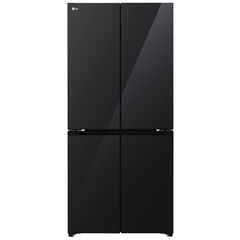 Tủ lạnh 4 cánh LG 580L French Door F56BG thiết kế âm tường (inverter , Linear Cooling & Door Cooling, Hygiene Fresh+ khử mùi diệt khuẩn, kết nối thông minh LG ThinQ, cảnh báo cửa mở,màu đen, mặt gương soi.)