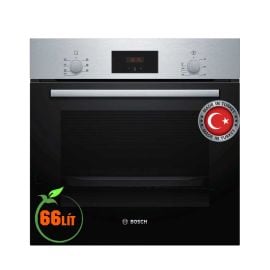 Lò nướng Bosch HMH.HBF113BR0A 60cm, 66L, nướng 3D Hotair, 50°C - 270°C, Màn hình LED, núm cơ và cảm ứng
