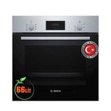 Lò nướng Bosch HMH.HBF113BR0A 60cm, 66L, nướng 3D Hotair, 50°C - 270°C, Màn hình LED, núm cơ và cảm ứng