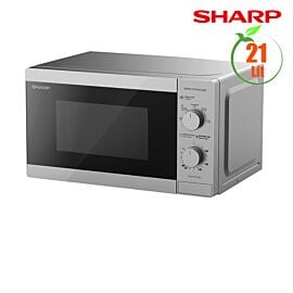 Lò vi sóng cơ 21L Sharp R-211TV-SL, 800W, bạc