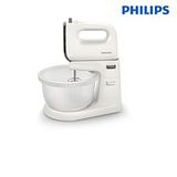 Máy đánh trứng/trộn bột Philips HR3745/00, 450W, 5 tốc độ + tăng cường, 3 lít