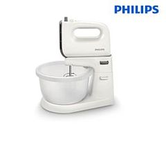 Máy đánh trứng/trộn bột Philips HR3745/00, 450W, 5 tốc độ + tăng cường, 3 lít