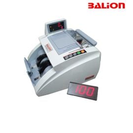 Máy đếm tiền Balion NH-406S : 1200 tờ/phút; LCDx2 + 2xLCD kéo dài; 60W; Phát hiện tiền giả: 3D, cực tím, hồng ngoại, mắt màu; Nhận biết lẫn loại: hiển thị mệnh giá; Đếm: tự động, số lượng, ấn định, cộng dồn có hút bụi; Lưu lần đếm trước; 1Y (NH-406S)