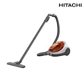 Máy hút bụi Hitachi CV-SF18.24CV(OR), 1800W, hộp chứa 1.6L, 2 đầu hút, 5m, cam