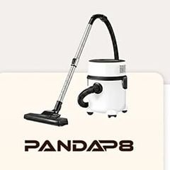 Máy hút bụi khô & ướt đa năng Bravio Panda P8, bản nâng cao - thêm chế độ lau sàn,1000W,15.000Pa, 8L, ≤ 83dB