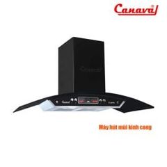 Máy hút mùi Canaval CA-8670G ( 70cm, kính cong, 3 tốc độ, 2 x 80W, Bộ lọc than hoạt tính, ống thoát khi 150cm ,700 x 580 x 475 mm, 850m3 /h )