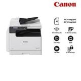 Máy in Canon iR2224N - A3; In-Photo-Scan-Email; Tốc độ A4 24ppm; Đảo mặt tự động; DADF AY2; RAM 1GB; ổ eMMC 2GB; LAN 10/100Mbps; Wi-Fi 802.11BGN; USB 2.0; SecurePrint; Khay giấy 350 tờ; Mực NPG-59