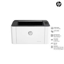 Máy in Laser HP 108a ; USB2.0; A4 A5; 1200x1200; 20 trang/phút; Mực: HP110A; 1Y(108A-4ZB97A)