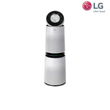 Máy lọc không khí LG PuriCare 2 tầng (Safeplus) AS10GDWH0.ABAE, 100m2, 70W, lọc 6 bước, lọc khí 360°, cảm biến bụi PM 1.0