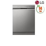 Máy rửa bát 14 bộ độc lập LG TrueSteam™ LDT14SVA4, Direct Drive Inverter , 10 chương trình, sấy ngưng tu & sấy hé cửa, màu bạc