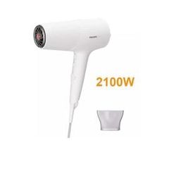 Máy sấy tóc Philips BHD500 - 2100W, Chăm sóc ion gấp 2 lần; ThermoShield bảo vệ tóc; 14mm