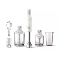 Máy xay cầm tay ProMix Philips HR2537, 650W, 3 cối, 0.5 lít