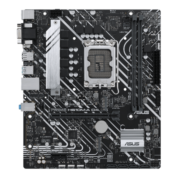 Bộ linh kiện barebone RBB-I/H610512H: Asus H610M-K D4; SSD AGI 512GB 2.5 SATA AGI512G25AI238-CB; WIN11 Home (Không RAM)