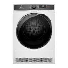 Máy sấy heatpump Electrolux UltimateCare 8 kg EDH803J5WC ( Công nghệ SensiCare với cảm biến thông minh giúp bảo vệ sợi vải, Chế độ sấy diệt khuẩn Hygiene, Công nghệ ColourCare đảm bảo sấy khô hoàn hảo mà vẫn giữ màu sắc của vải bền lâu, Công nghệ ...