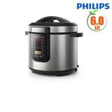 Nồi áp suất điện Philips HD2237/66, 6L, 1415W, 16 chương trình
