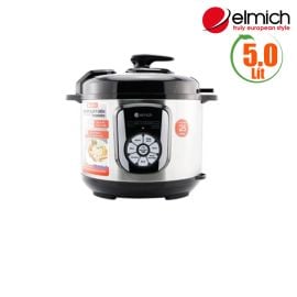 Nồi áp suất Elmich PCE-1802, 5L, 900W, 7 chức năng, nút vặn