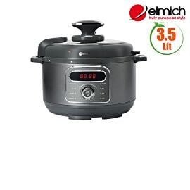 Nồi áp suất Elmich PCE-8575, 3.5L, 1350W, 6 chế độ nấu ăn,