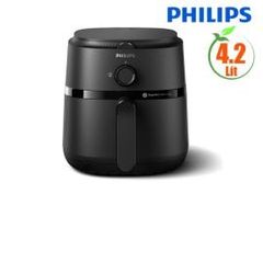 Nồi chiên không dầu 4,2L Philips NA120/00, 1500W, 12 chức năng, núm vặn
