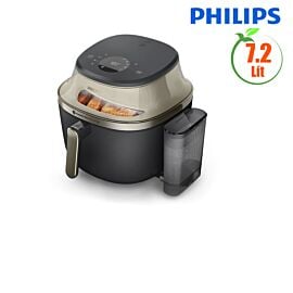 Nồi chiên không dầu 7.2L Philips NA543/00, 3 trong 1 ( chiên, hấp, chiên hơi nước), 2000W, SteamClean
