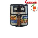 Nồi chiên không dầu Canaval CA-909LUX size lớn 10L, 1600-1800W, Núm xoay