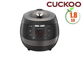 Nồi cơm áp suất điện tử cao tần Cuckoo CRP-AHBC1000F/GRGRCRCKV, 1.8L, 1465W, men Xwall Black Shine