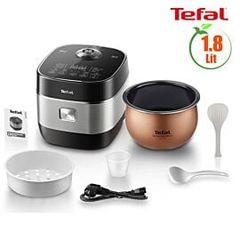 Nồi cơm cao tần Tefal 1.8 lít Rice Master Max RK819868, 1400W, 14 chương trình