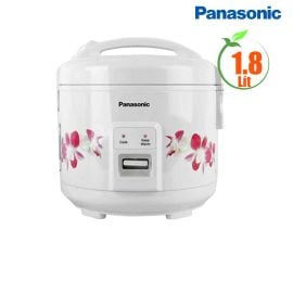 Nồi cơm điện Panasonic 1.8L SR-MVN18FRAX - Màu trắng hoa lan - 650W