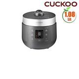 Nồi cơm điện tử áp suất Cuckoo CRP-ST0610FG, 1.08L, 880W, men X-Wall Black Shine cao cấp, 23 chức năng an toàn thông minh