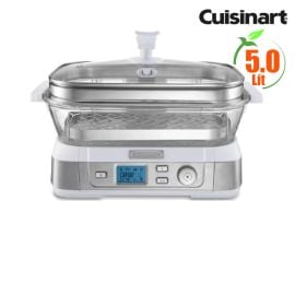 Nồi hấp điện thủy tinh Cuisinart STM-3000HK, 5L, 7 chương trình hấp khác nhau