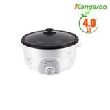 Nồi lẩu điện Kangaroo KG40EH2 4L, 1300W, sơn tĩnh điện, núm xoay